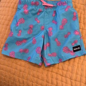 Hurley Aqua Pineapple Print Swimwear